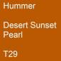 Preview: Hummer, Desert Sunset Pearl, T29.